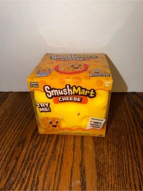 Cheese Squishy Toy - Yellow